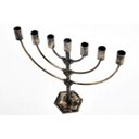 Ver imagem 1 de Candelabro Castiçal Para 7 Velas Menorá Judaico Israel