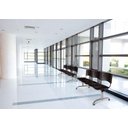 Ver imagem 2 de Longarina Iso com 3 Lugares Assento Azul Base Cromada - 55247