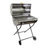 Churrasqueira Brasão Grill Inox Grelha Carrinho 102x70x40cm Ouro Minas - 1