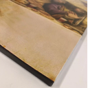 Ver imagem 2 de Quadros Decorativo Santa Ceia Dourada 5Pc Kit 130x65