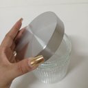 Ver imagem 6 de Pote Hermético de Vidro 850ml Transparente 12x11x11cm Mantimentos Cozinha Tampa