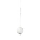 Ver imagem 4 de Kit 2 Pendentes Lustre On Drop Branco Globo de Vidro Branco