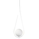 Ver imagem 2 de Kit 2 Pendentes Lustre On Drop Branco Globo de Vidro Branco