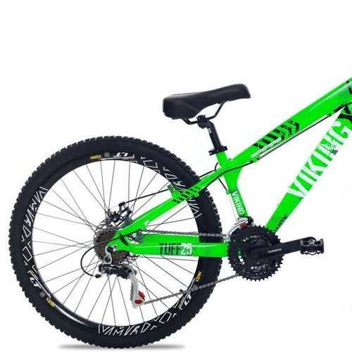 Bicicleta Aro 26 Vikingx 21 Marchas Freio Disco C/ Suspensão