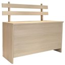 Ver imagem 1 de Caixa de Lenha Porta Treco Carvalho Montreal Completa Móveis