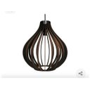 Ver imagem 1 de Luminária Teto tipo Pendente FILIPINAS MDF - Completa - Cor: Marrom