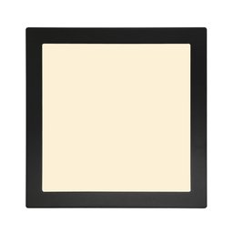 Plafon Led Embutir Quadrado 24w Preto Yamamura - 1