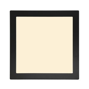 Plafon Led Embutir Quadrado 24w Preto Yamamura