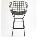 Ver imagem 5 de Banqueta Alta Bertoia preta altura 70cm - Direto de Fábrica
