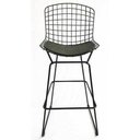 Ver imagem 4 de Banqueta Alta Bertoia preta altura 70cm - Direto de Fábrica