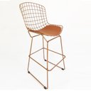 Ver imagem 3 de Kit 2 Banquetas BERTOIA Cobre altura 70cm - Direto de Fábrica
