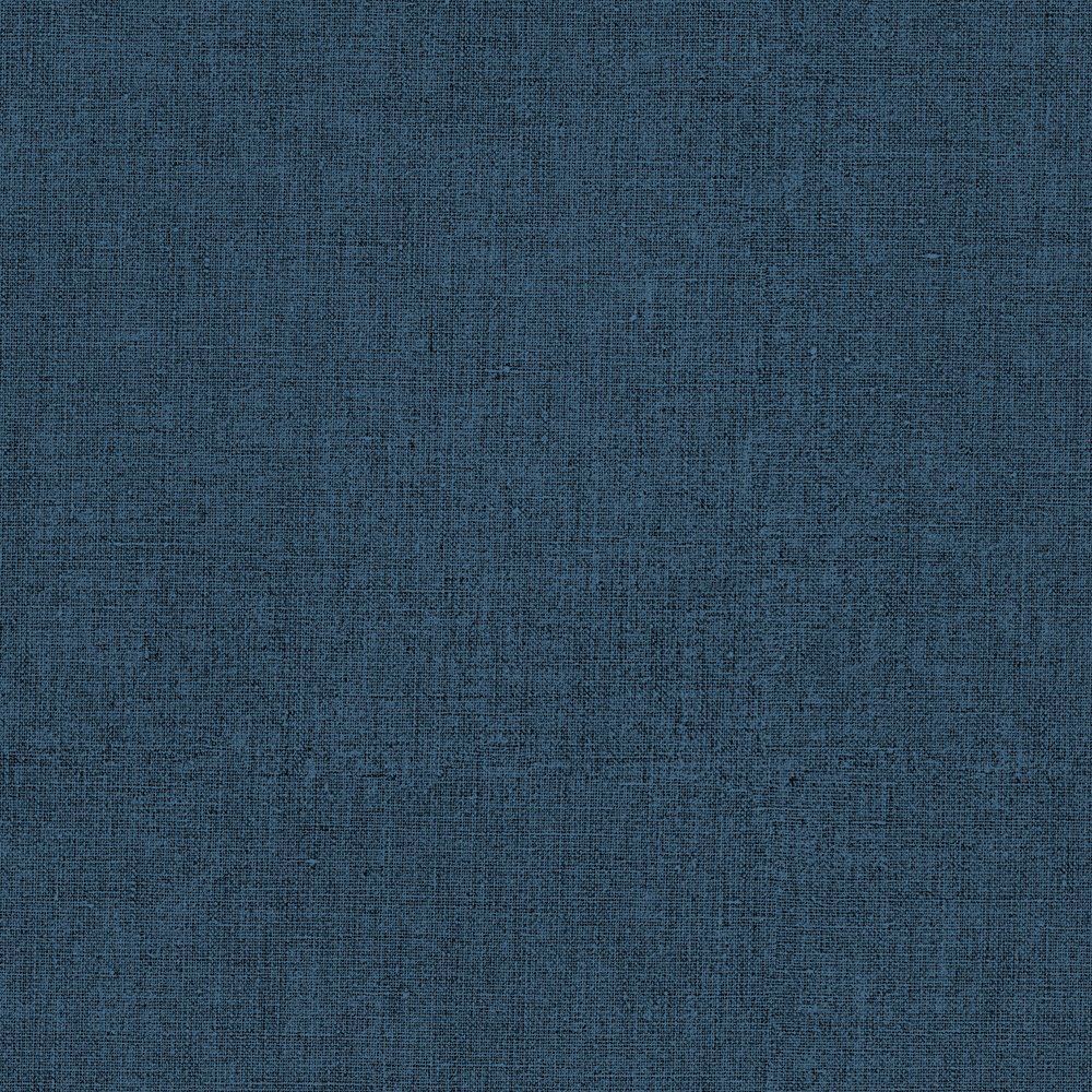 Papel de Parede Bobinex Contemporâneo - Linho Azul Escuro
