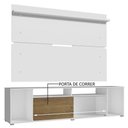 Ver imagem 6 de Rack Cancun E Painel Para Tv Até 65" Branco/Rustic/branco