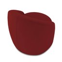 Ver imagem 5 de Poltrona Decorativa Orgânica Giratória Lua Veludo D03 - D’Rossi