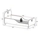 Ver imagem 4 de Mini Cama Infantil com Proteção Lateral Complementar