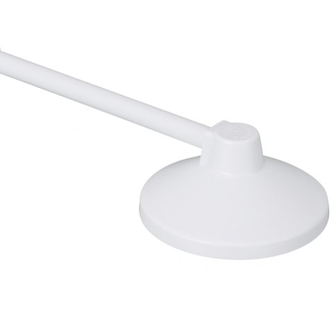 Chuveiro Ducha Fria Redondo 22cm Branco Para Piscina Jardim Quintal + Fita Veda Rosca Teflon 12mm x 