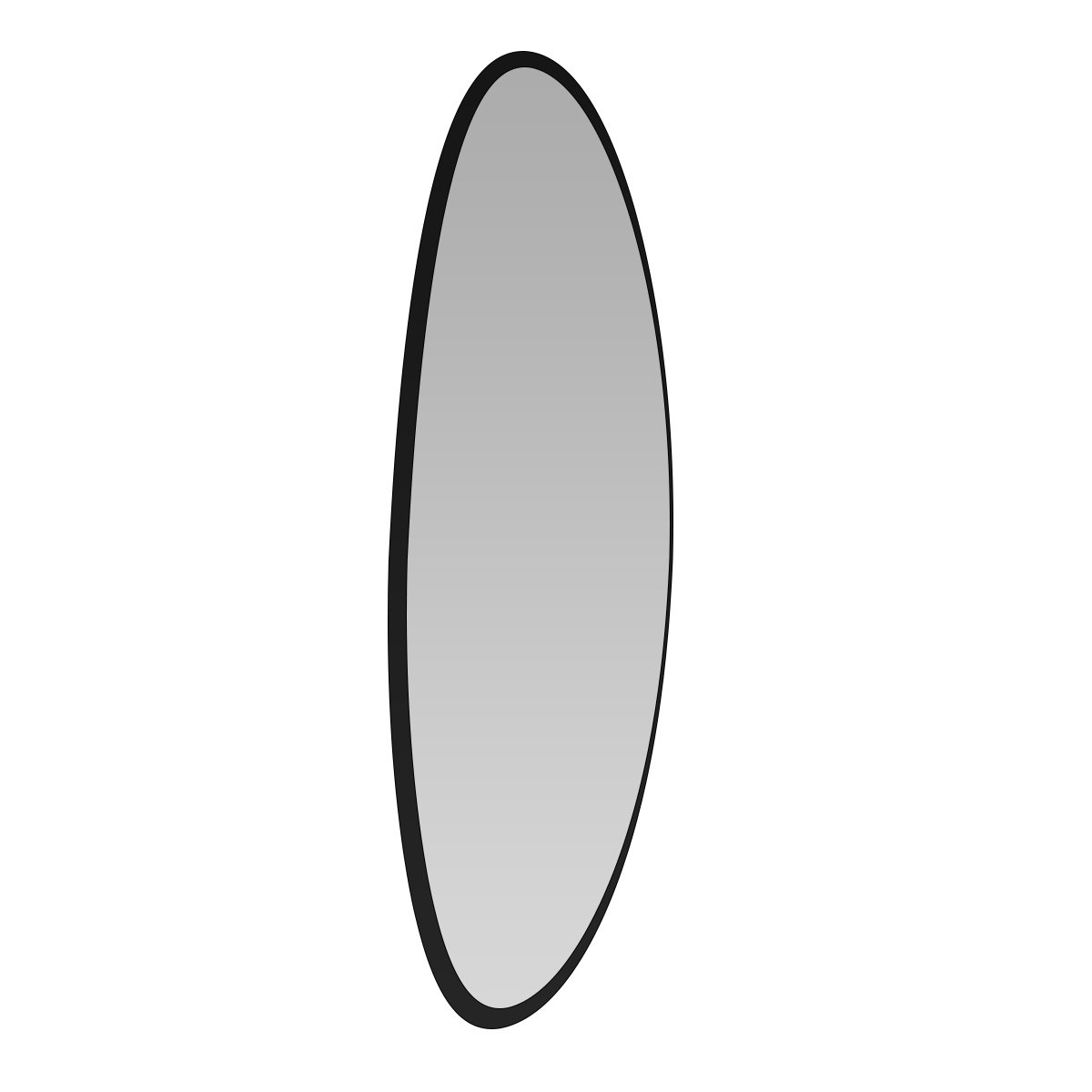 Espelho Orgânico de Parede Decorativo 50x64cm - Preto Decore Casa - 3
