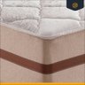 Cama Box Baú Viúva + Colchão de Molas Ensacadas Anjos Classic 128cm - 5