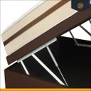 Ver imagem 4 de Cama Box Baú Viúva + Colchão de Molas Ensacadas Anjos Classic 128cm