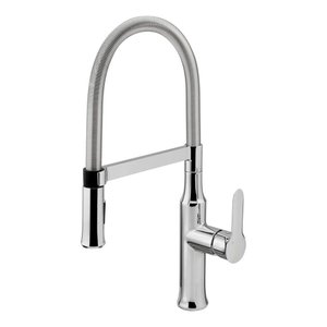 Misturador Monocomando de Mesa Cozinha Bica Alta Gourmet Montevidéu 1/2" Cromado (6256 C-607)