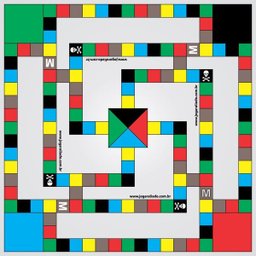 Aliado - 65x65 Jogo de Tabuleiro Acompanha Cumbuca, Peças e Dados - 1