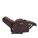 Ver imagem 7 de Poltrona Reclinável Austin com Massagem Aquecimento USB Usbc Óculos Massageador Bluetooth PU