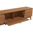 Ver imagem 6 de Rack para TV até 75 Polegadas 3 Portas 180cm Kappesberg Canela