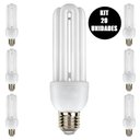 Ver imagem 1 de Lâmpada Fluorescente 15w Kit 20 Uni 220v Branco Frio Iluminaçao Ambiente Rua Casa Energia
