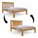 Ver imagem 3 de Cama Casal com Cabeceira Flex Lavínia Naturalle e Off White