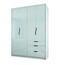 Ver imagem 2 de Guarda-Roupa Casal Conect 4 Portas Santos Andirá