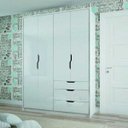 Ver imagem 1 de Guarda-Roupa Casal Conect 4 Portas Santos Andirá