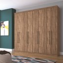 Ver imagem 3 de Guarda-Roupa Casal 8 Portas Havana Master Vip Santos Andirá