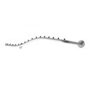 Ver imagem 1 de Arara de parede Comac modelo Onda tamanho 100 cm