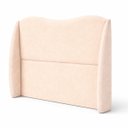 Ver imagem 3 de Cabeceira para Cama Box Solteiro Estofada Persa 90cm com Sapatas Plásticas Linha Premiun
