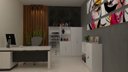 Ver imagem 3 de Armário Bilioteca Comac New alto tamanho 60 x 160 x 30 cm em MDF
