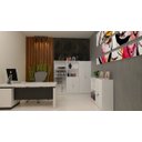 Ver imagem 3 de Armário multiuso Comac New alto tamanho 60 x 160 x 30 cm em MDF