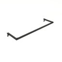Ver imagem 1 de Arara para cremalheira Comac tamanho 90 cm - Preto