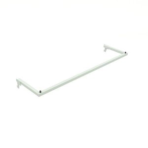 Arara para cremalheira Comac tamanho 90 cm - Branco