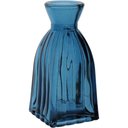 Ver imagem 1 de Vaso Decorativo Enfeite Casa Garrafa Home&co Vidro 11x5x5cm Azul