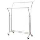 Ver imagem 1 de Arara desfile Comac modelo redonda dupla com rodízios - Cinza