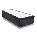 Ver imagem 3 de Cama Box Baú King Universal Suede Gray (186x198x35) - Ortobom