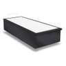 Cama Box Baú King Universal Suede Gray (186x198x35) - Ortobom - 3