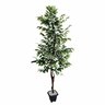 Planta Artificial Árvore Ficus Variegata 1,60 Metros de Altura - 1