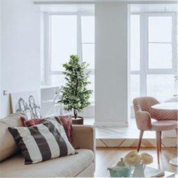 Planta Artificial Árvore Ficus Variegata 1,60 Metros de Altura - 8