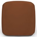 Ver imagem 2 de Kit 02 Poltronas Giratória Orgânica para Sala Living Heidy F04 Veludo Telha - Lyam Decor