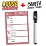 Lousa Magnética Imã Xiii Acabou Tacolado Papel de Parede - 3