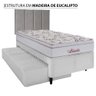 Cama Box Herval Solteiro Atlanta com Cabeceira, 54x88x188cm, Cama Auxiliar, Molas Bonnel - 2
