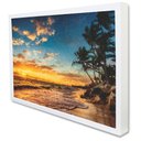 Ver imagem 1 de Quadro Decorativo Caixa Horizonte Tacolado Moldura Caixa 3cm Madeira sem Vidro 40 X 60cm