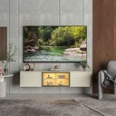 Ver imagem 5 de Aparador Nicho Sala Suspenso Luminare 151 Off White - Gelius