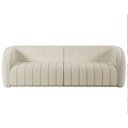 Ver imagem 5 de Sofá Living Decorativo 3 Lugares 292cm Meris M22 Bouclê Cru - Mpozenato